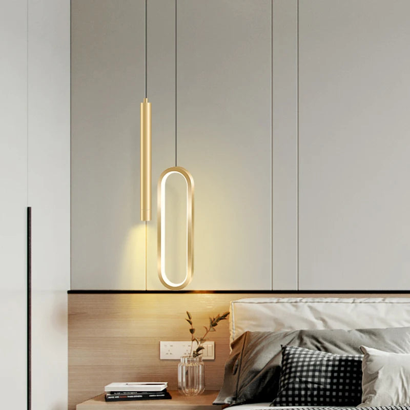 Nordic LED Pendant Light Hanging Lamps Interior Lighting Home Dining Tables Bedside Living Room Kitchen Decoration Pendant Lamp