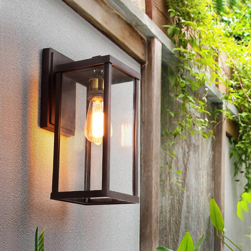 Outdoor Wall Lamp Waterproof Modern Villa Corridor Garden Aluminum Exterior Wall Garden Walkway Simple Balcony Gate Terrace Lamp