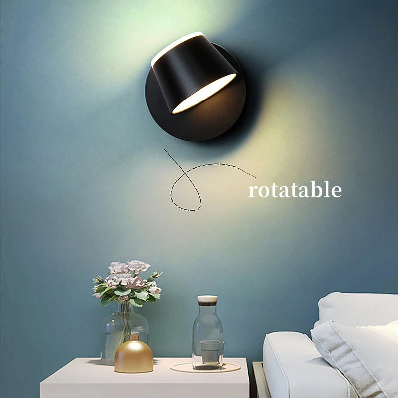 Modern Minimalist Reading Decorative Lighting Fixtures Nordic Creative Fashionable Hotel bedside LED Lights Luxury Aisle Lights