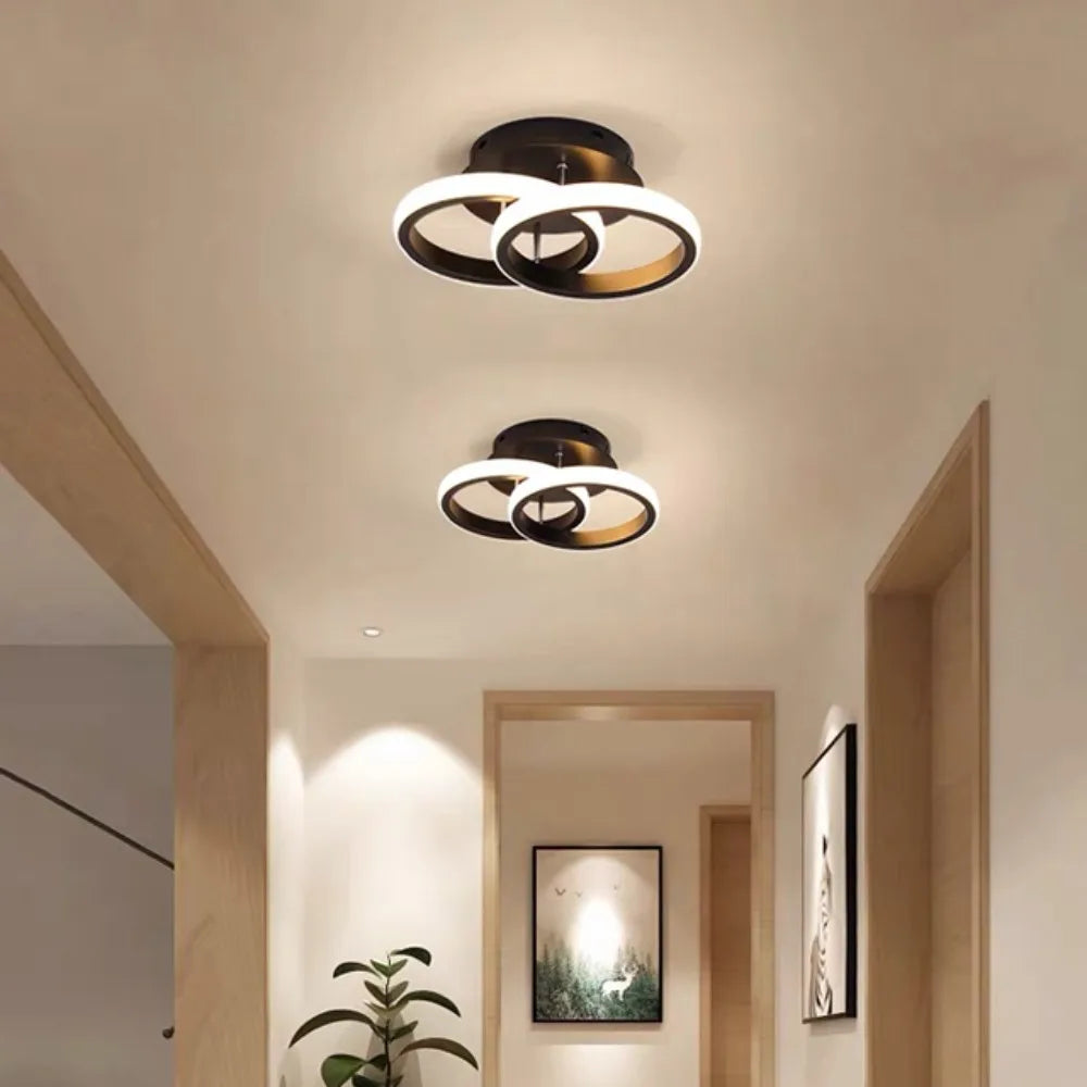 Minimalism Surfaced Mounted Ceiling Lamp Modern Bathroom Balcony Corridor Aisle Kitchen Decorative Light