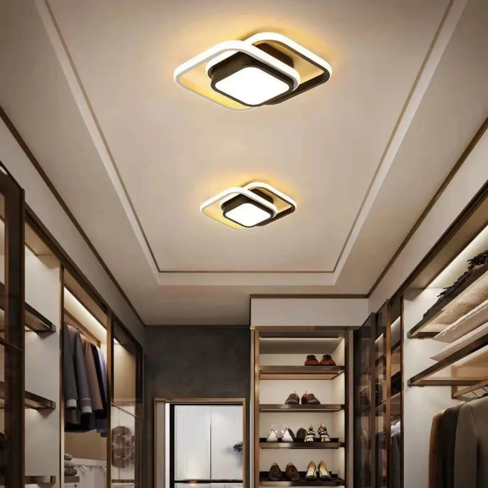 Minimalism Surfaced Mounted Ceiling Lamp Modern Bathroom Balcony Corridor Aisle Kitchen Decorative Light