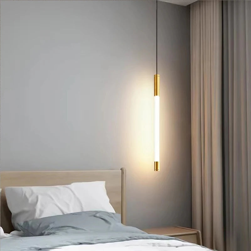 LED Wall light Home Decor Gold Bar body glow Dining room Kitchen Bedroom Single double pendant lamp Bedside Wall lamps