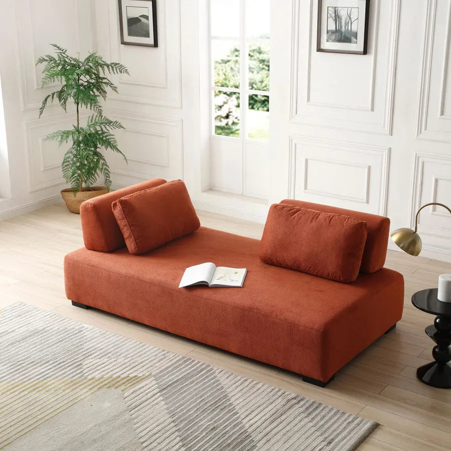 Talana 3 Seater Modern Sofa | Living Room Couch  with non-slip back cushions & coordinating pillows and chaise