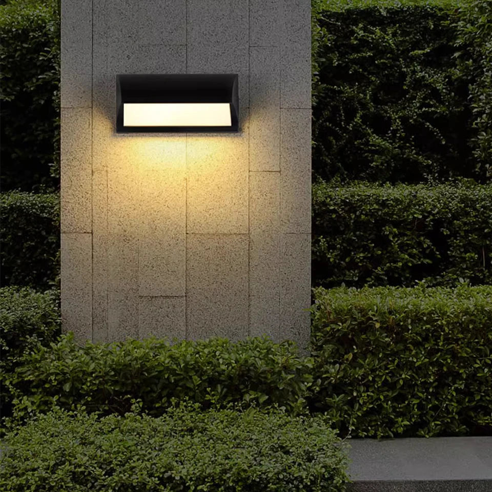 Led Outdoor Wall Light Waterproof IP66 Motion Sensor Led Outdoor Lighting Porch Lights Balcony Garden Lights Outdoor Wall Lamp