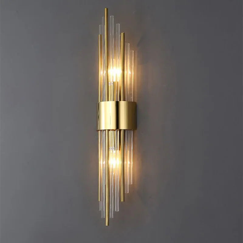 Luxury Wall Lamp Modern LED Gold Wall Light Indoor Lighting Wall Sconce Home Decor for Living Room Bedroom Bedside Stairs