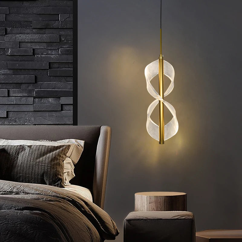 Nordic LED Pendant Lamps Indoor Lighting Hanging Lamp Living Bedroom Bedside Dining Tables Home Decoration Lustre Pendant Lights