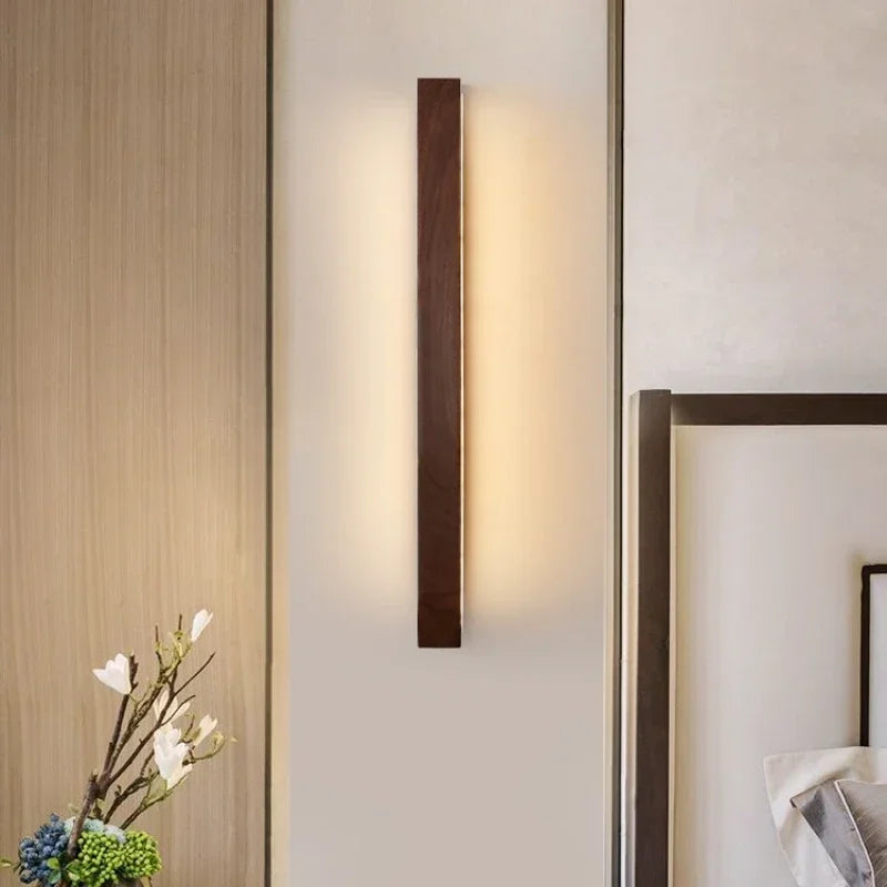 Long Strip Wall Lamp LED Modern Living Bedroom Longer Sconce Background Lamp Minimalist Wall Light Indoor Lighting Fixture