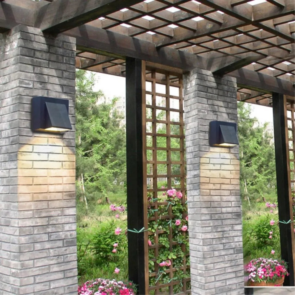 Waterproof IP65 Outdoor Wall Light Aluminium 5W LED Wall Lamp Sconce Balcony Garden Decoration Lighting Lamp AC110V 220V