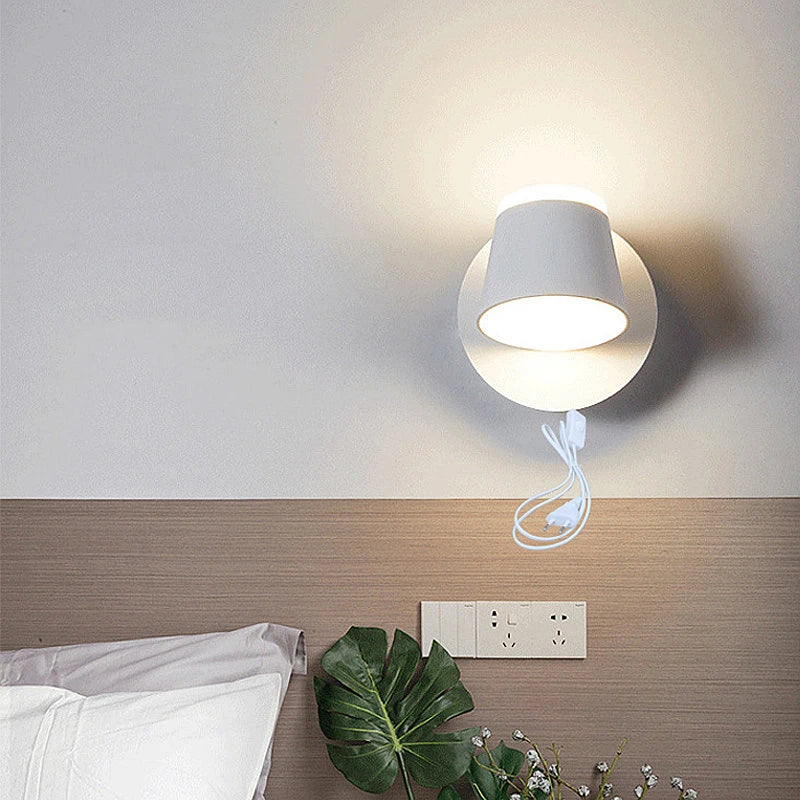 Modern Minimalist Reading Decorative Lighting Fixtures Nordic Creative Fashionable Hotel bedside LED Lights Luxury Aisle Lights