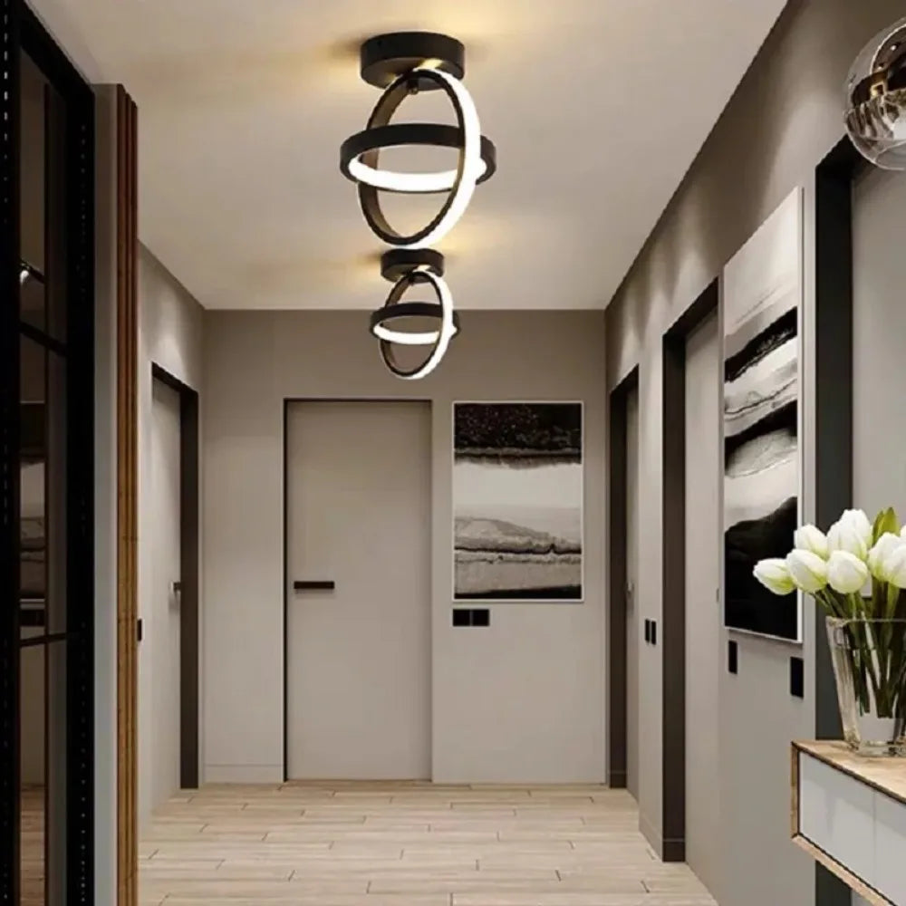 Minimalism Surfaced Mounted Ceiling Lamp Modern Bathroom Balcony Corridor Aisle Kitchen Decorative Light