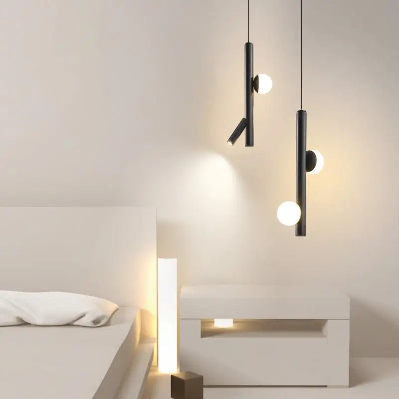 Nordic Creative LED Pendant Lamps Bedside Hanging Lamp Home Decor  Pendant Light Bedroom Modern Indoor Lighting Chandeliers