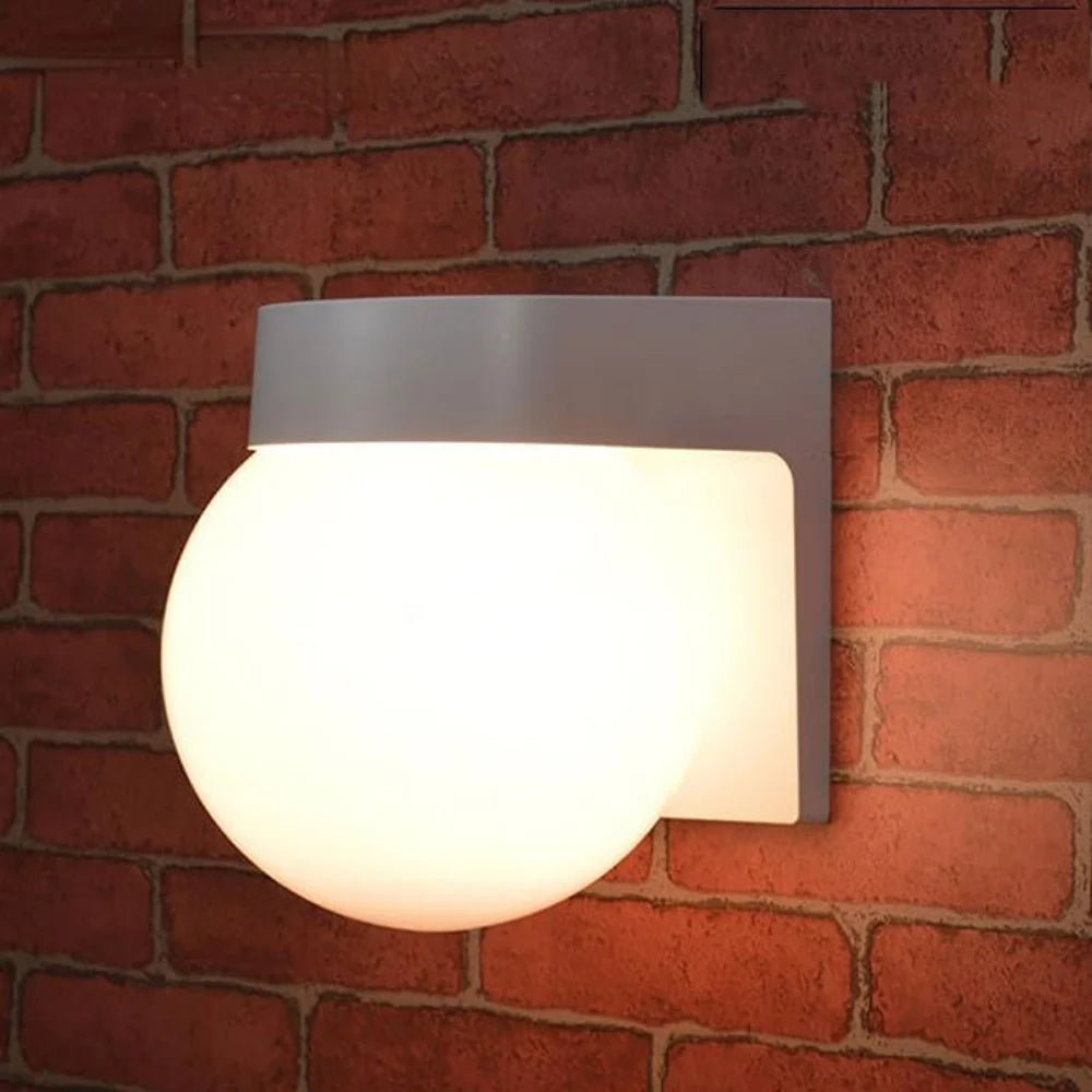 Wall Sconce Creative Wall Lamp Simple Ball Aisle Wall Light Upholstery Light for Living Room Bedroom Bedside Stair Wall Light