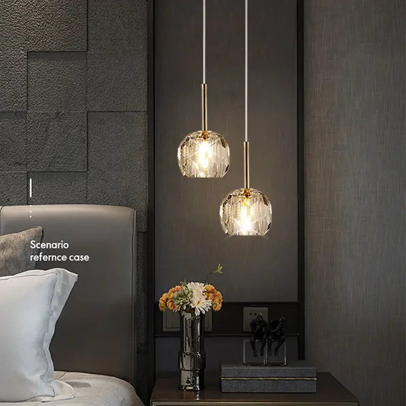 For Home Pendant Lamps Indoor Living Dining Room Bedroom Besides Chandelier Lights Decorative Led Modern Nordic Simple Lighting