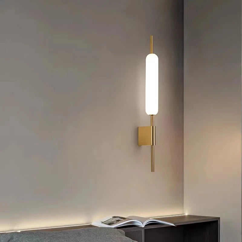 Modern LED Wall Light Bedroom Living Room Background Wall sconce Bedside Bathroom Staircase Decor Lamp Indoor Lighting Luminaire