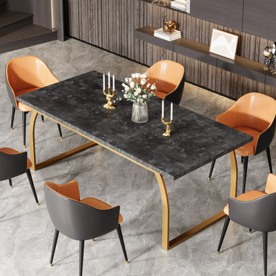 Mariana Modern Dining Table | Luxury Kitchen Table for 6-8 People