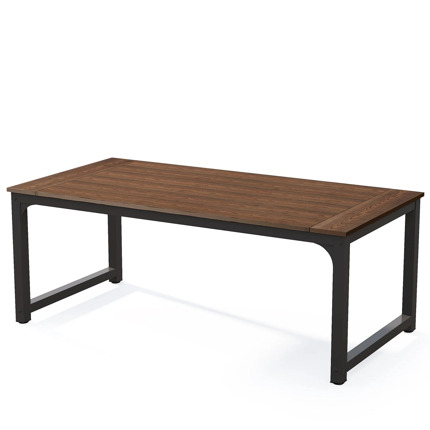 Mesa de comedor interior y exterior Marta | Mesa de cocina rectangular de madera para patio