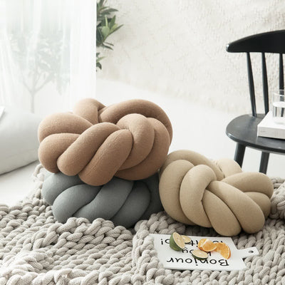Knotted Cushion - Affluent Interior Cushions