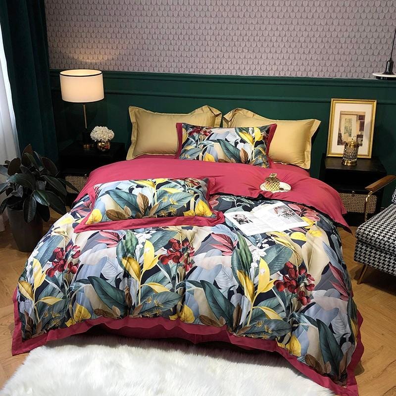 Luste Duvet Cover Set - Affluent Interior Bed