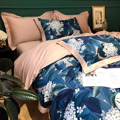Bonsai Duvet Cover Set - Affluent Interior Bed
