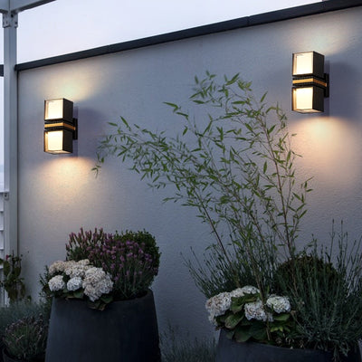 Cascade Outdoor Wall Light - Affluent Interior Outdoorwall
