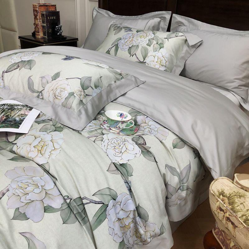 Passe Duvet Cover Set - Affluent Interior Bed
