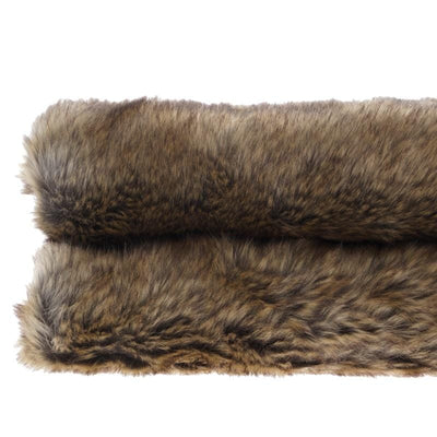 Tibetan Faux Fur Throw - Affluent Interior Throw