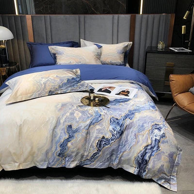 Pomme Duvet Cover Set - Affluent Interior Bed