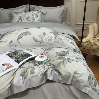 Passe Duvet Cover Set - Affluent Interior Bed