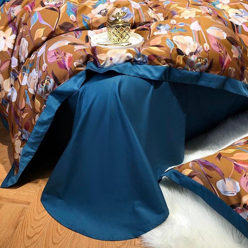 Petra Duvet Cover Set - Affluent Interior Bed