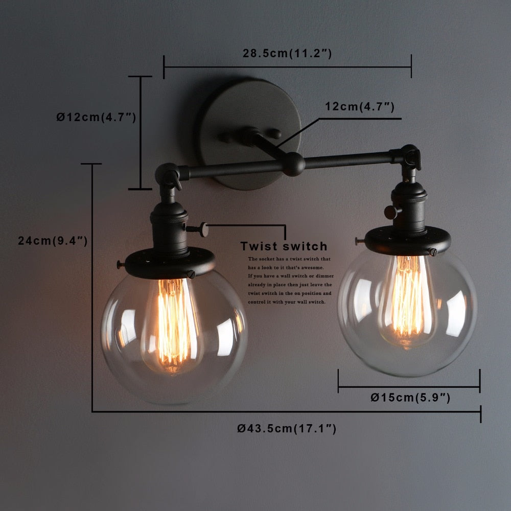 Soeur Duo Wall Light - Affluent Interior Wall Lights