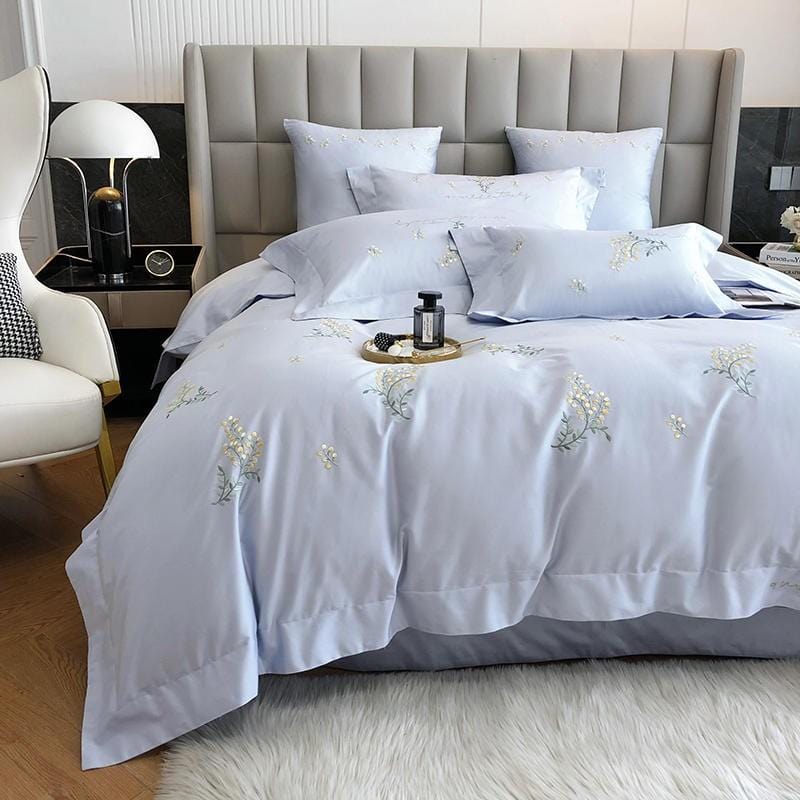 Alexa Duvet Cover Set - Affluent Interior Bed