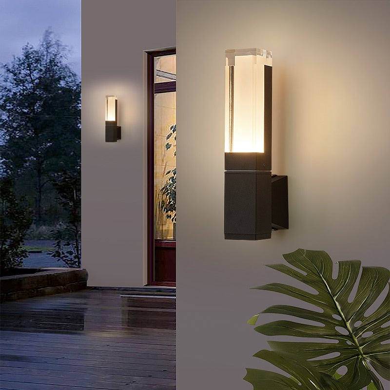Upturn Outdoor Wall Light - Affluent Interior Outdoorwall