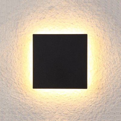 Plate Outdoor Wall Light - Affluent Interior Outdoorwall