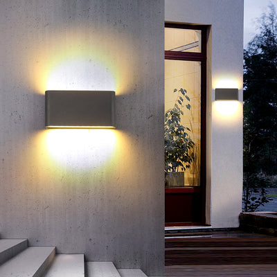 Lovrea Outdoor Wall Light - Affluent Interior Outdoorwall