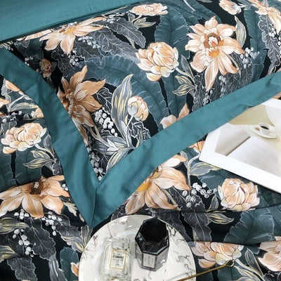 Sage Duvet Cover Set - Affluent Interior Bed