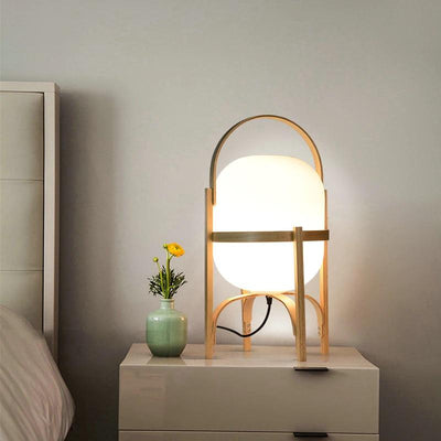 Japanese Style Table Lamp - Affluent Interior Table Lamps