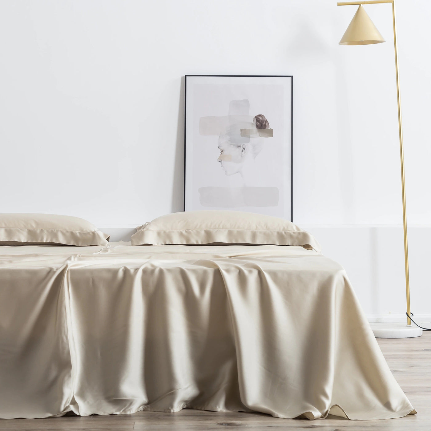 Silk Vienna Duvet Cover Set - Affluent Interior Bed