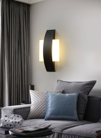 Detenter Wall Light | Black Modern Wall Lamp Sconce Light Fixture