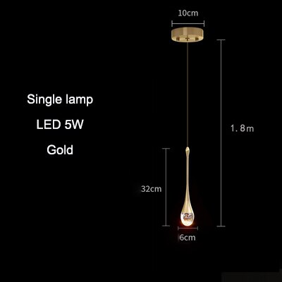 Larosa Pendant Light - Affluent Interior pendant Affluent Interior Gold / 1 Light