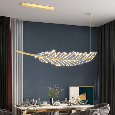 Feather Chandelier