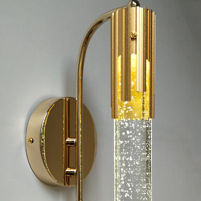 Delight Wall Light | Gold Glass Crystal Wall Lamp Modern Brass Sconce Light Fixture