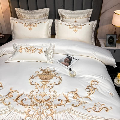 Royal Duvet Cover Set - Affluent Interior Bed