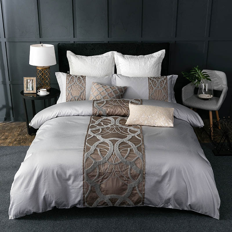 Adeline Duvet Cover Set - Affluent Interior Bed