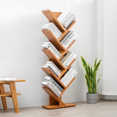 Oak Book Shelf - Affluent Interior Furniture