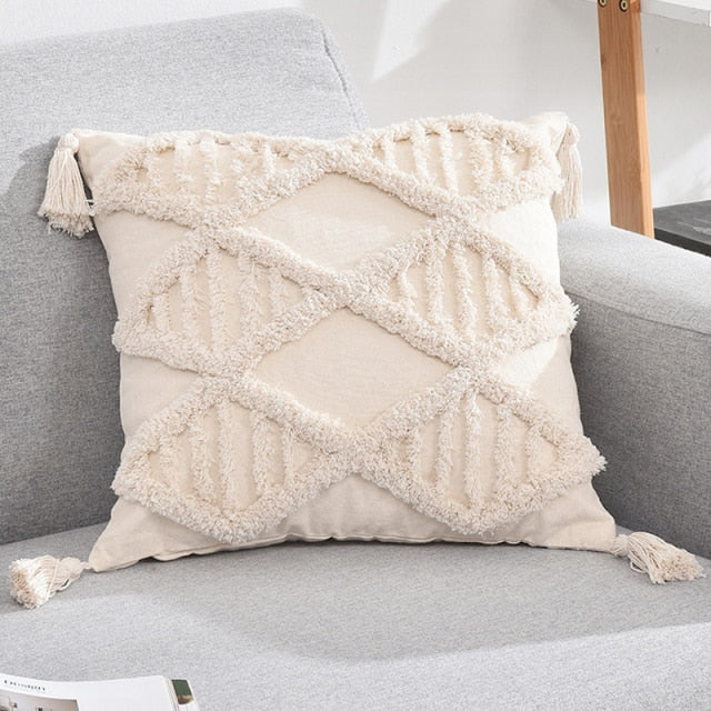 Latte Cushions - Affluent Interior Cushions