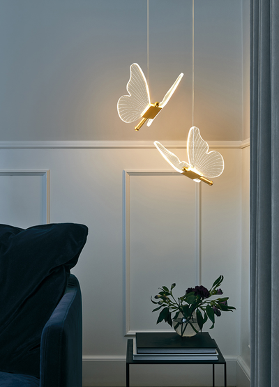Butterfly Pendant Light - Affluent Interior Pendant