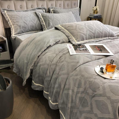 Luxembourgh Duvet Cover Set - Affluent Interior Bed